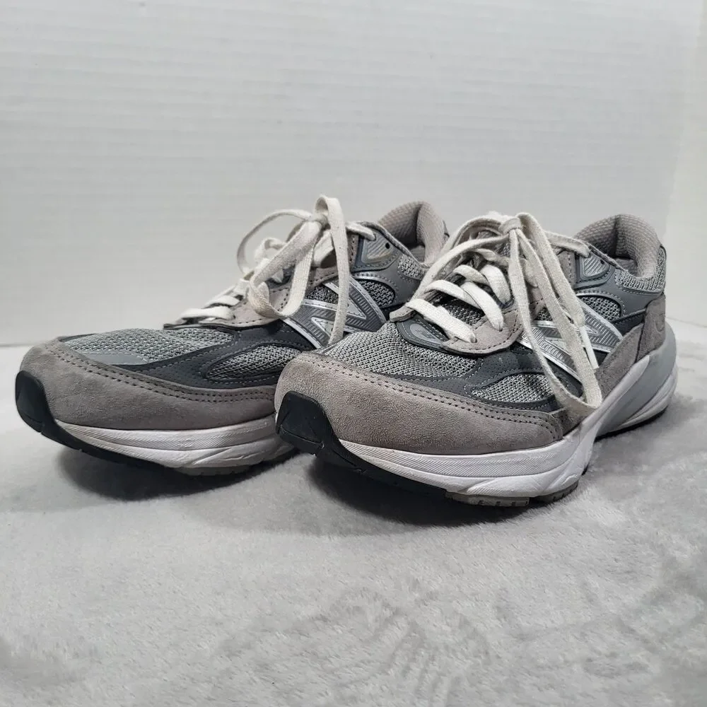 New Balance 990v6 Shoes Womens 7 Width D Castlerock Running Gym USA W990GL6